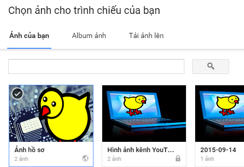 Hướng dẫn tạo video trên youtube từ album ảnh google+