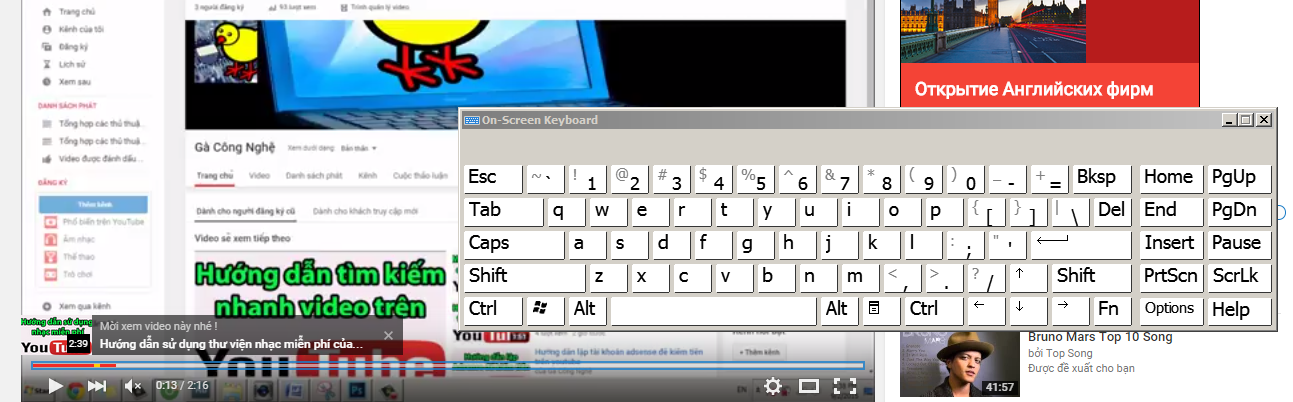 sử dụng phím tắt khi xem video trên youtube sử dụng phím tắt khi xem video trên youtube