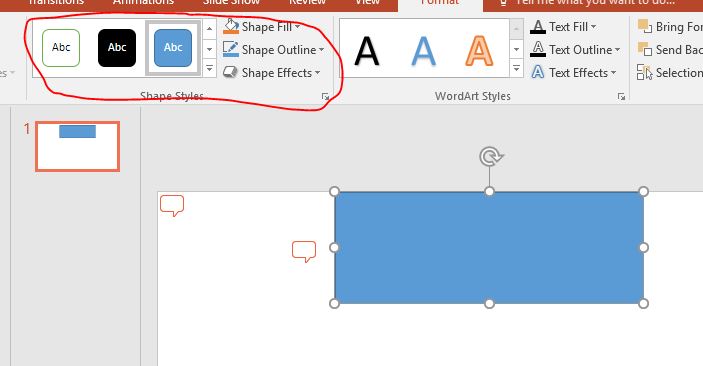 Hướng dẫn thay đổi màu hình vẽ trong PowerPoint 2016