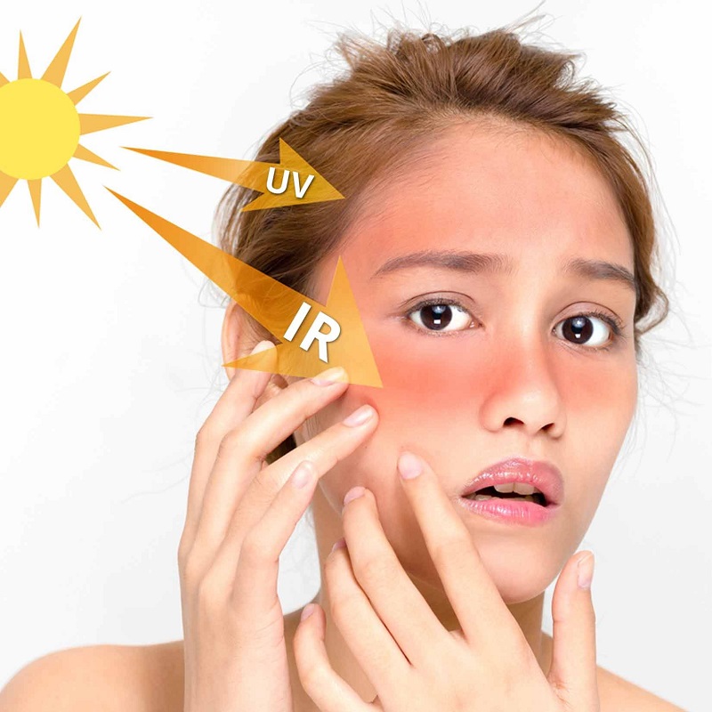 Sử dụng kem nắng để tránh tia UV tử ngoại cực tím